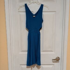 Hollister Blue Backless Dress